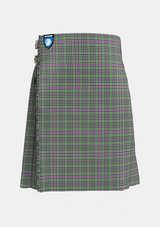 Traditional_Halliday_Tartan_kilt_7552_front_image_with_pleated_design_and_adjustable_buckles_for_men