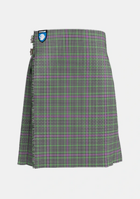 Traditional_Halliday_Tartan_kilt_7552_front_image_with_pleated_design_and_adjustable_buckles_for_men