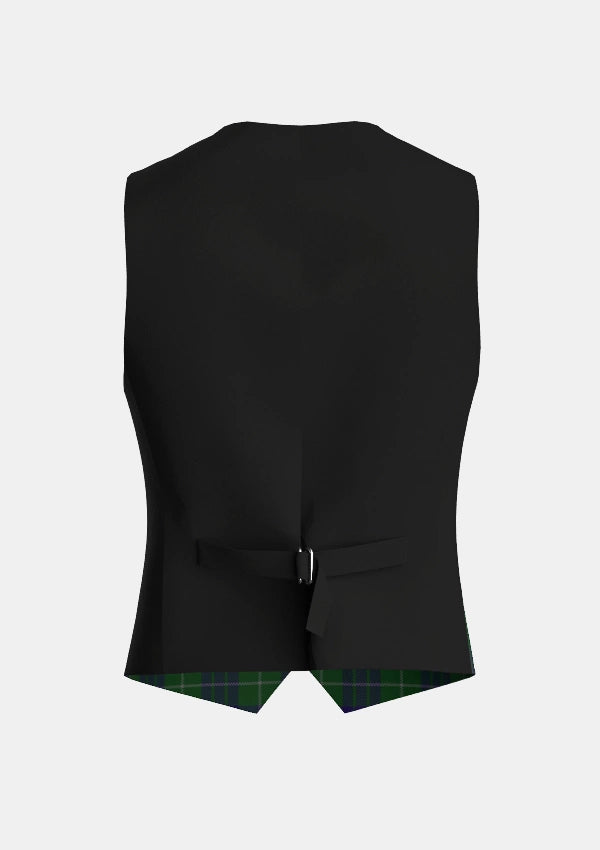 Traditional_Hamilton_Green_Hunting_Tartan_139_Waistcoat_back_image