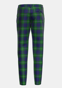Traditional_Hamilton_Green_Hunting_Tartan_139_trouser_back_image