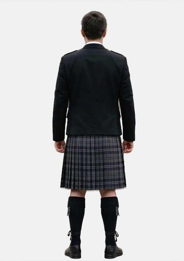 Traditional_Hamilton_Grey_Tartan_Kilt_and_Argyle_Jacket_Kilt_Outfits_back_image