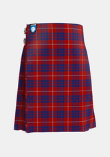 Traditional_Hamilton_Tartan_kilt_front_image_with_pleated_design_and_adjustable_buckles_for_men
