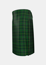 Traditional_Hanly_Tartan_kilt_left_image_with_pleated_design_and_adjustable_buckles_for_men