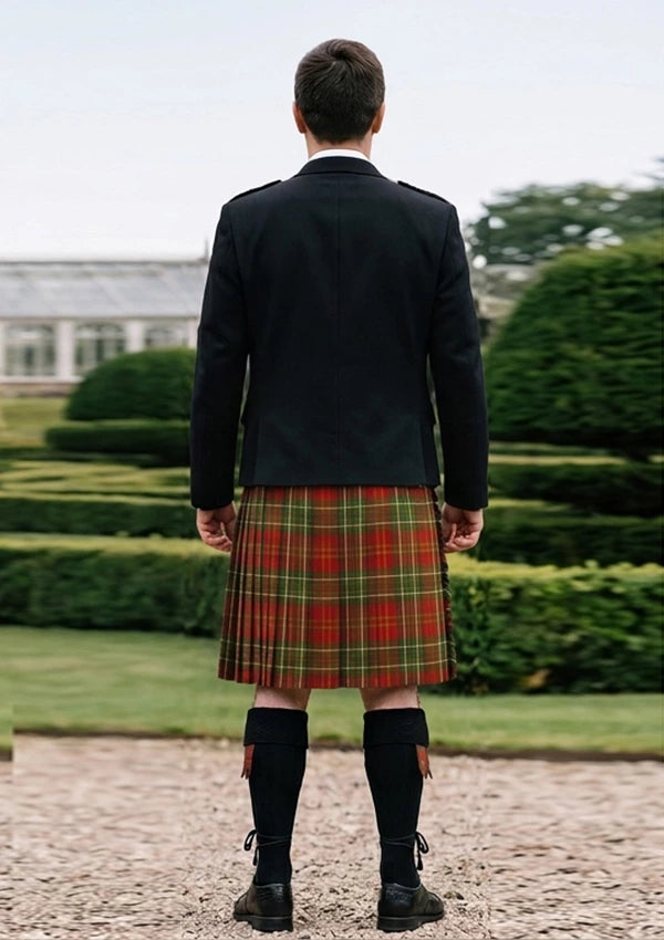 Traditional_Harper_tartan_Kilt_and_Argyle_Jacket_Kilt_Outfit_back_image