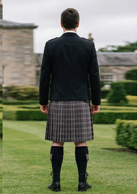 Traditional_Harris_Mist_tartan_13674_Kilt_and_Argyle_Jacket_Kilt_Outfit_back_image