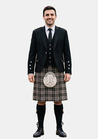 Traditional_Harris_tartan_5159_Kilt_and_Argyle_Jacket_Kilt_Outfits_front_image