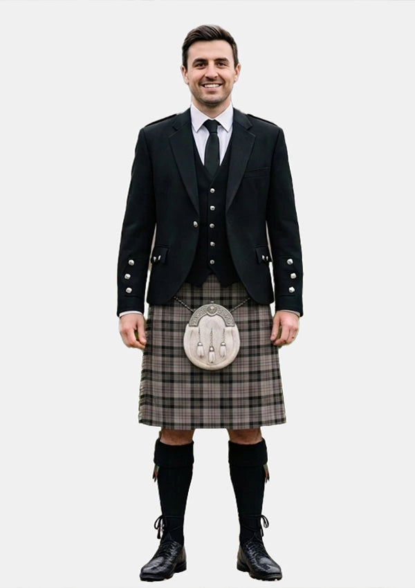 Traditional_Harris_tartan_5159_Kilt_and_Argyle_Jacket_Kilt_Outfits_front_image