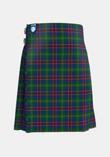 Traditional_Hart_of_Scotland_Tartan_kilt_4093_front_image_with_pleated_design_and_adjustable_buckles_for_men