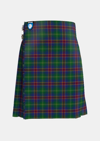 Traditional_Hart_of_Scotland_Tartan_kilt_4093_front_image_with_pleated_design_and_adjustable_buckles_for_men