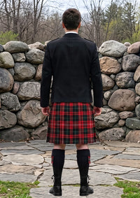 Traditional_Harvie_Tartan_1177_Kilt_and_Argyle_Jacket_Kilt_Outfit_back_image