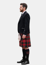 Traditional_Harvie_Tartan_1177_Kilt_and_Argyle_Jacket_Kilt_Outfits_left_image