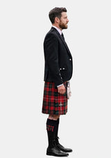 Traditional_Harvie_Tartan_1177_Kilt_and_Argyle_Jacket_Kilt_Outfits_right_image