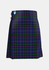 Traditional_Heart_of_Scotland_Tartan_kilt_4230_front_image_with_pleated_design_and_adjustable_buckles_for_men