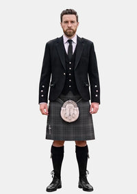 Traditional_Hebridean_Cairn_Tartan_6822_Kilt_and_Argyle_Jacket_Kilt_Outfits_front_image