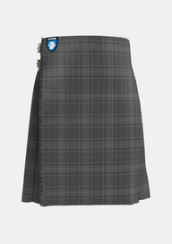Traditional_Hebridean_Cairn_Tartan_kilt_6822_front_image_with_pleated_design_and_adjustable_buckles_for_men