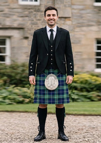 Traditional_Help_for_Heroes_tartan_10561_Kilt_and_Argyle_Jacket_Kilt_Outfit_front_image