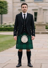 Traditional_Henry_Tartan_11437_Kilt_and_Argyle_Jacket_Kilt_Outfit_front_image