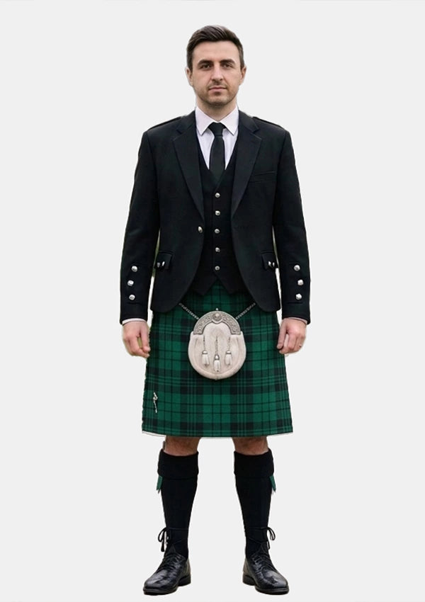 Traditional_Henry_Tartan_11437_Kilt_and_Argyle_Jacket_Kilt_Outfits_front_image
