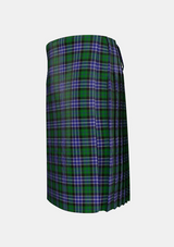 Traditional_Herd_Tartan_kilt_left_image_with_pleated_design_and_adjustable_buckles_for_men