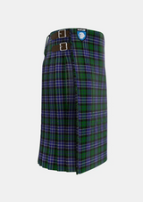 Traditional_Herd_Tartan_kilt_right_image_with_pleated_design_and_adjustable_buckles_for_men