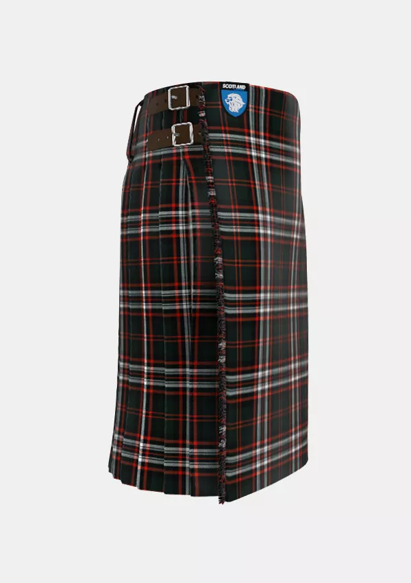 Traditional_Heritage_of_Ireland_Tartan_kilt_right_image_with_pleated_design_and_adjustable_buckles_for_men