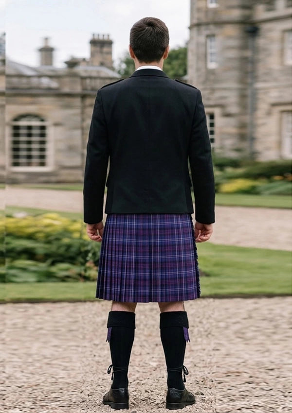 Traditional_Heritage_of_Scotland_tartan_7300_Kilt_and_Argyle_Jacket_Kilt_Outfit_back_image
