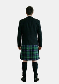 Traditional_Hibs_tartan_Kilt_and_Argyle_Jacket_Kilt_Outfits_back_image