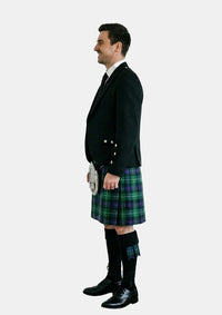 Traditional_Hibs_tartan_Kilt_and_Argyle_Jacket_Kilt_Outfits_left_image