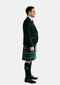 Traditional_Hibs_tartan_Kilt_and_Argyle_Jacket_Kilt_Outfits_right_image