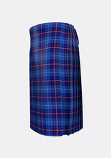 Traditional_Higgins_School_of_Highland_Dance_Tartan_kilt_left_image_with_pleated_design_and_adjustable_buckles_for_men