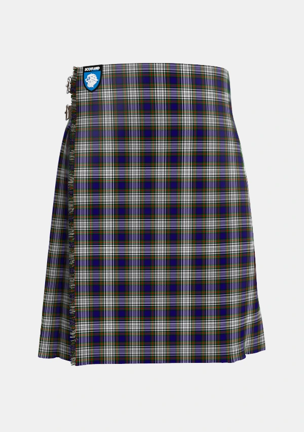 Traditional_Highfield_Dress_Tartan_4183_kilt_front_image_with_pleated_design_and_adjustable_buckles_for_men