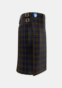 Traditional_Highfield_Hunting_Tartan_4182_kilt_right_image_with_pleated_design_and_adjustable_buckles_for_men