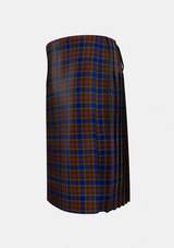 Traditional_Highfield_Tartan_5186_kilt_left_image_with_pleated_design_and_adjustable_buckles_for_men