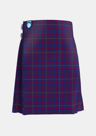Traditional_Highland_Cathedral_Tartan_kilt_6136_front_image_with_pleated_design_and_adjustable_buckles_for_men