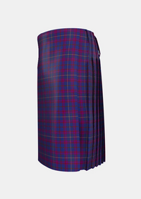 Traditional_Highland_Cathedral_Tartan_kilt_6136_left_image_with_pleated_design_and_adjustable_buckles_for_men
