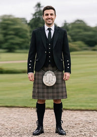 Traditional_Highland_Granite_tartan_6499_Kilt_and_Argyle_Jacket_Kilt_Outfit_front_image