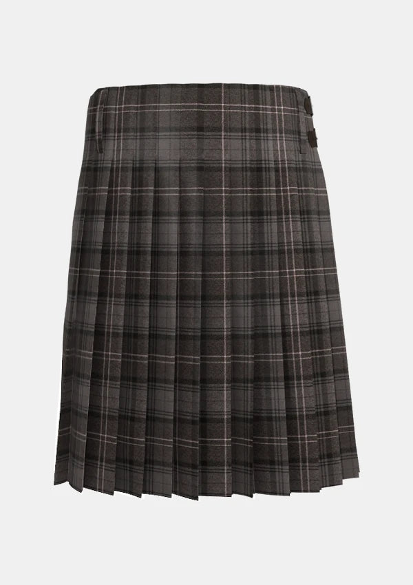 Traditional_Highland_Granite_tartan_back_image_with_pleated_design_and_adjustable_buckles_for_men