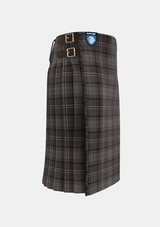 Traditional_Highland_Granite_tartan_right_image_with_pleated_design_and_adjustable_buckles_for_men