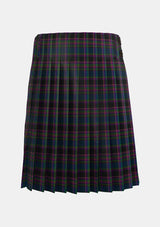 Traditional_Highland_Mist_Tartan_kilt_4585_back_image_with_pleated_design_and_adjustable_buckles_for_men