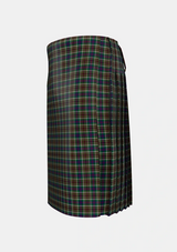Traditional_Hislop_Hyslop_Hunting_2_Tartan_2135_kilt_left_image_with_pleated_design_and_adjustable_buckles_for_men