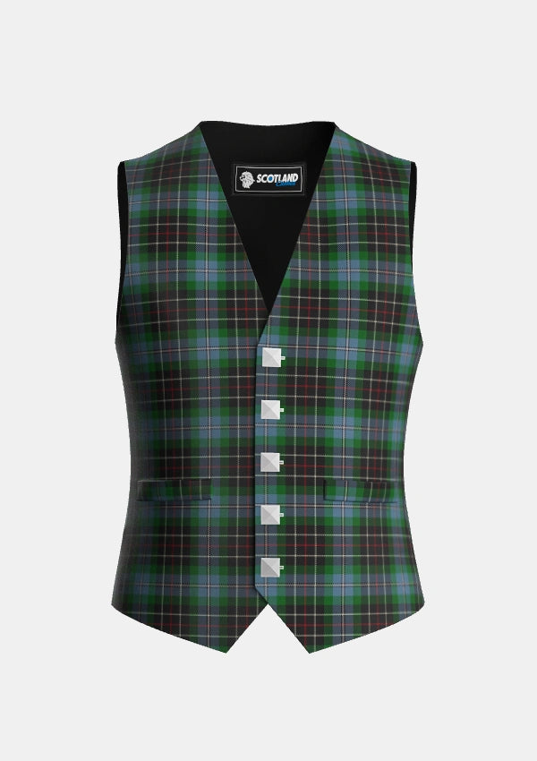 Traditional_Hislop_Hyslop_Hunting_Tartan_2137_Waistcoat_front_image