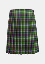 Traditional_Hobbs_Tartan_kilt_13241_back_image_with_pleated_design_and_adjustable_buckles_for_men
