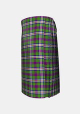 Traditional_Hobbs_Tartan_kilt_13241_left_image_with_pleated_design_and_adjustable_buckles_for_men