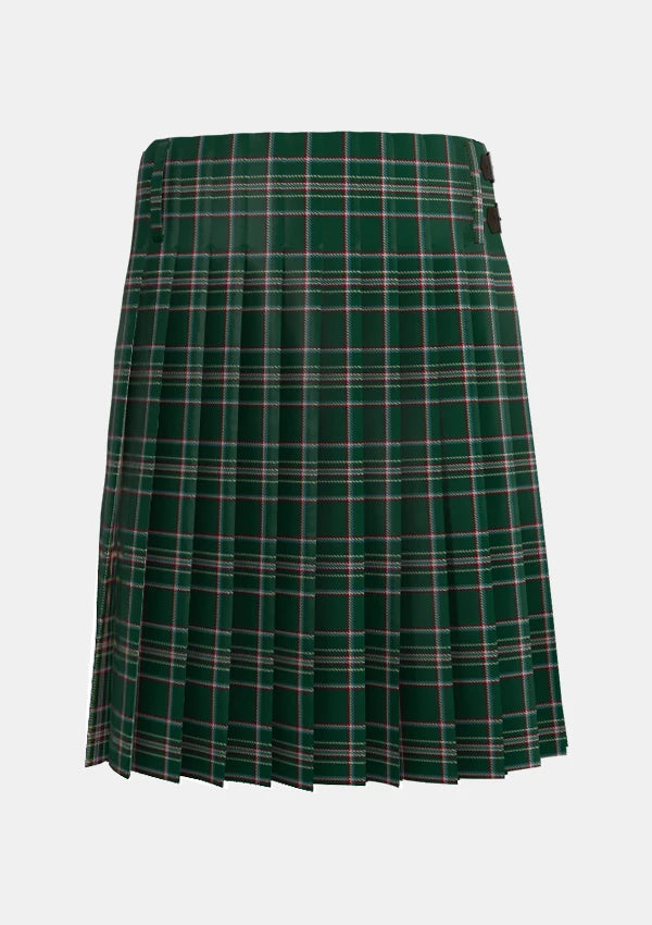 Traditional_Hogan_Tartan_kilt_back_image_with_pleated_design_and_adjustable_buckles_for_men