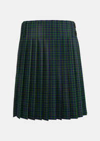 Traditional_Hogarth_of_Firhill_Tartan_198_kilt_back_image_with_pleated_design_and_adjustable_buckles_for_men