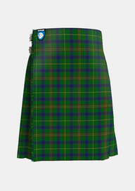 Traditional_Holmes_Tartan_kilt_5729_front_image_with_pleated_design_and_adjustable_buckles_for_men