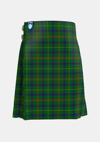 Traditional_Holmes_Tartan_kilt_5729_front_image_with_pleated_design_and_adjustable_buckles_for_men