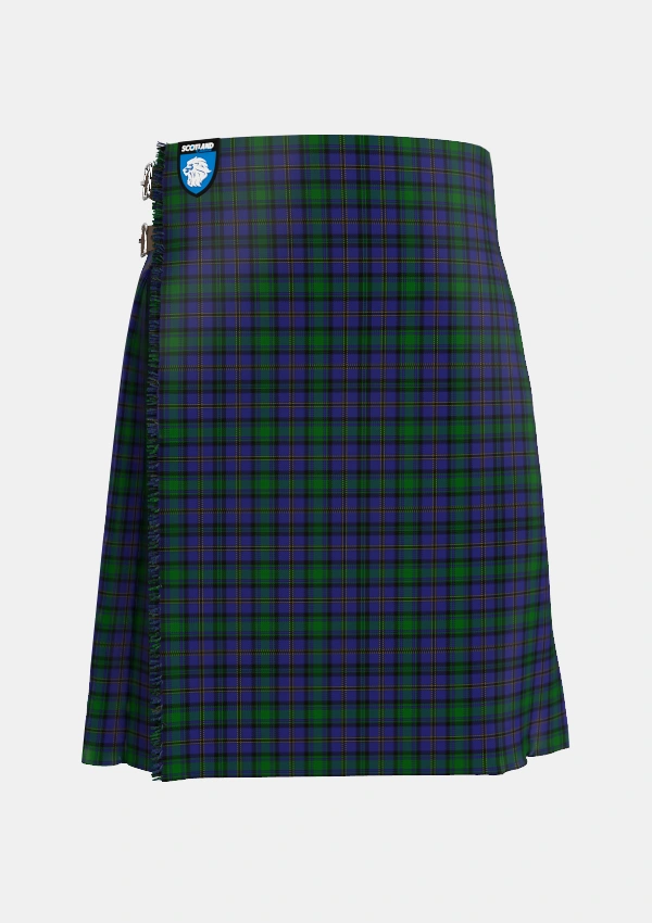 Traditional_Hope_Vere_Weir_Tartan_320_kilt_front_image_with_pleated_design_and_adjustable_buckles_for_men
