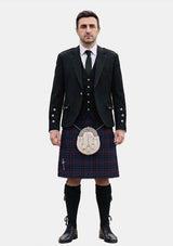 Traditional_Hopkins_Tartan_3233_Kilt_and_Argyle_Jacket_Kilt_Outfits_front_image
