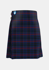 Traditional_Hopkins_Tartan_kilt_3233_front_image_with_pleated_design_and_adjustable_buckles_for_men
